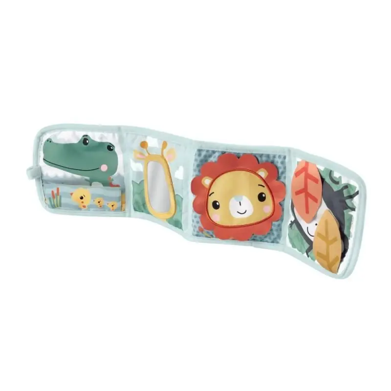 Fisher Price Měkké leporelo se zvířátky z džungle