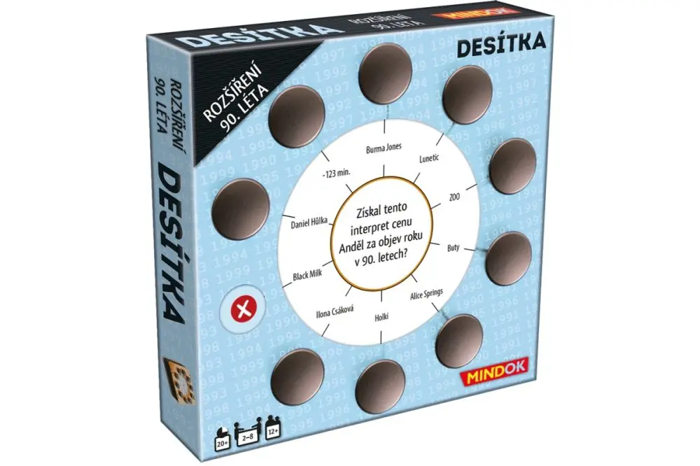 Mindok desítka: rozšíření 90.léta