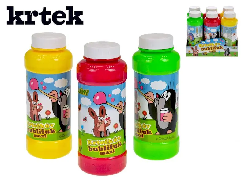 Wiky Bublifuk maxi Krtek 240 ml, více druhů