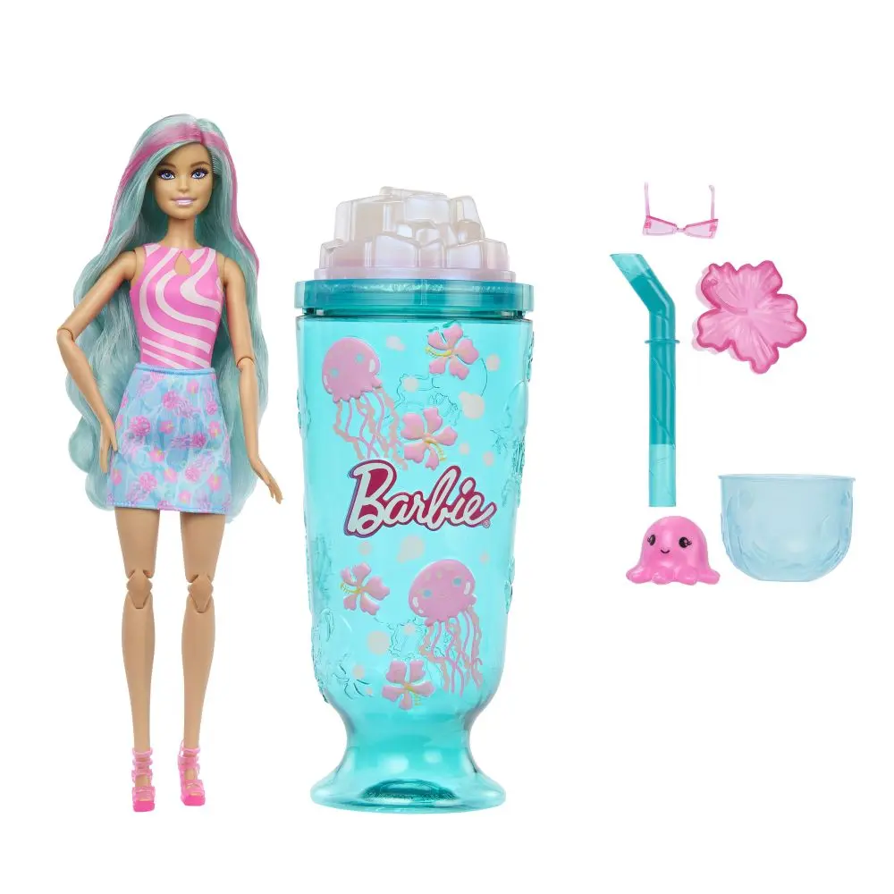 Mattel Barbie Pop Reveal Barbie mořská tříšť modrá JKF62