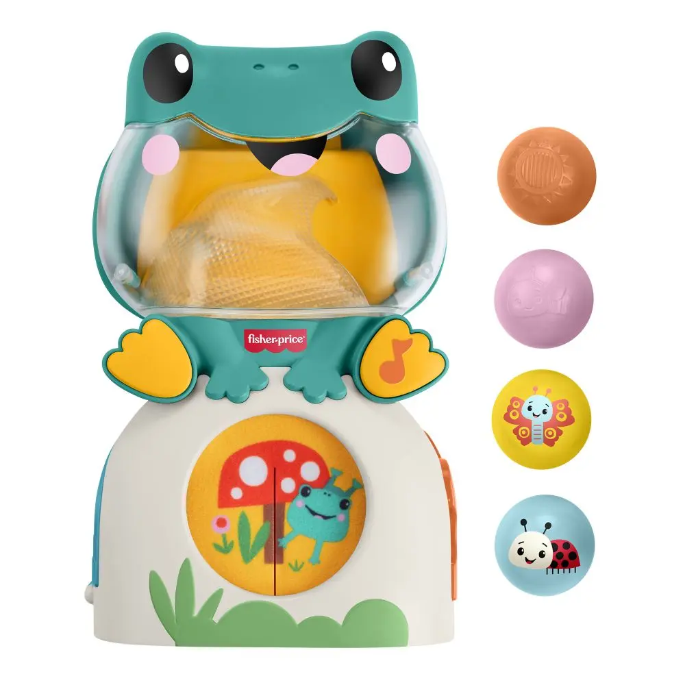 Mattel fisher-price® hravá žabka s míčky, jlb96