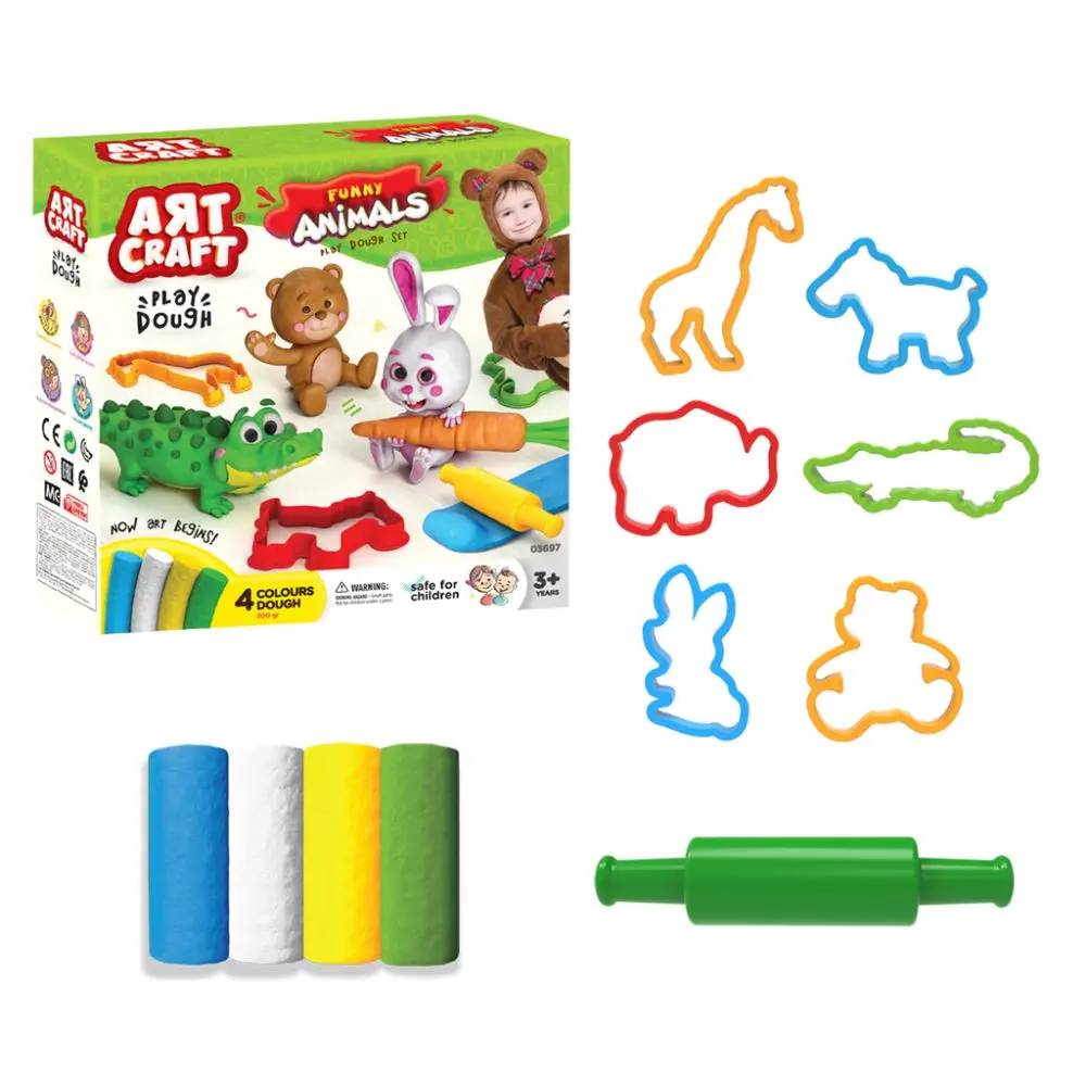 Lamps ART CRAFT sada na modelování zábavná zvířátka 200gr
