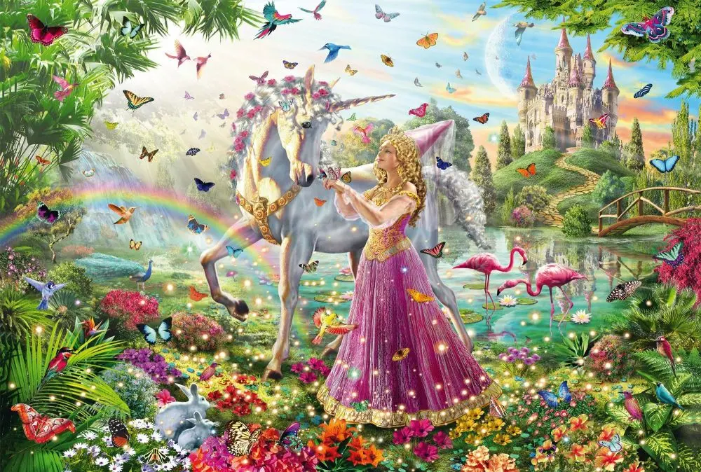 Schmidt puzzle Princezna v kouzelném lese 200 dílků