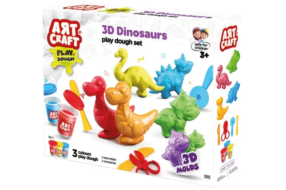 Lamps ART CRAFT sada na modelování dinosauři 168gr