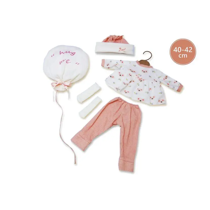 Llorens M740-96 obleček pro panenku miminko New born velikosti 40-42 cm