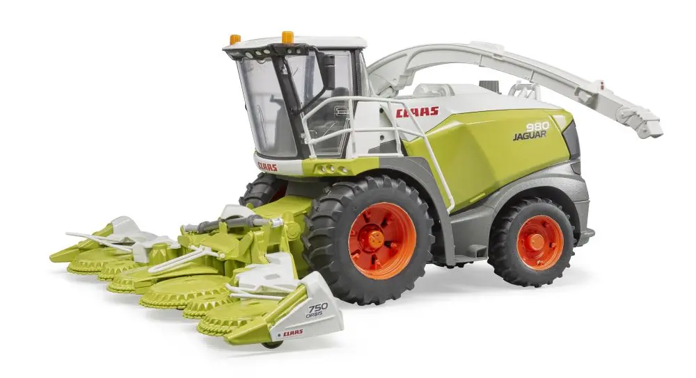 Bruder 2134 Řezačka Claas Jaguar 980 žací stroj plast 1:16