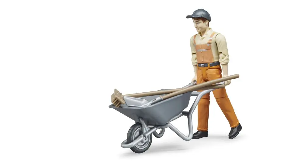 Bruder 62130 BWorld Figurka set Stavební dělník