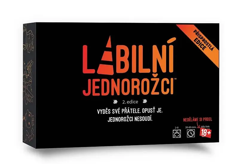Labilní jednorožci: Přisprostlá edice - karetní hra