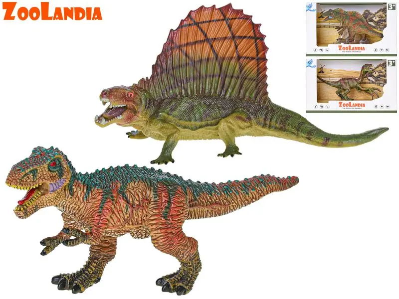 Mikro Zoolandia dinosaurus 16-19cm 4druhy v krabičce