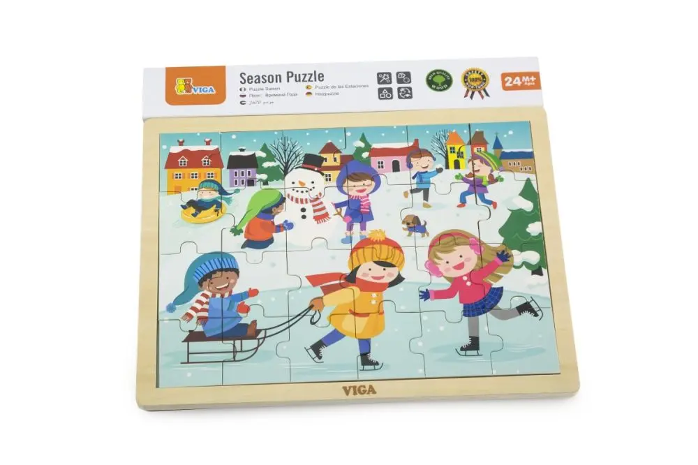 Viga puzzle 24 ks zima