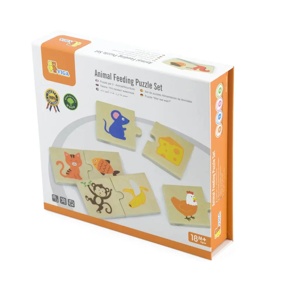 Puzzle Viga 51607 nakrm zvířátko
