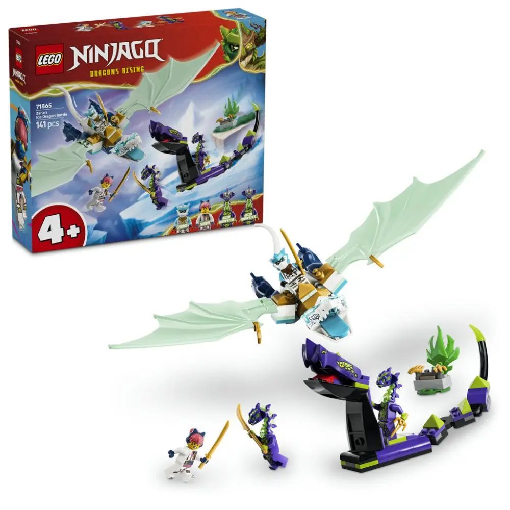 LEGO® NINJAGO 71865 Zane a bitva s ledovým drakem