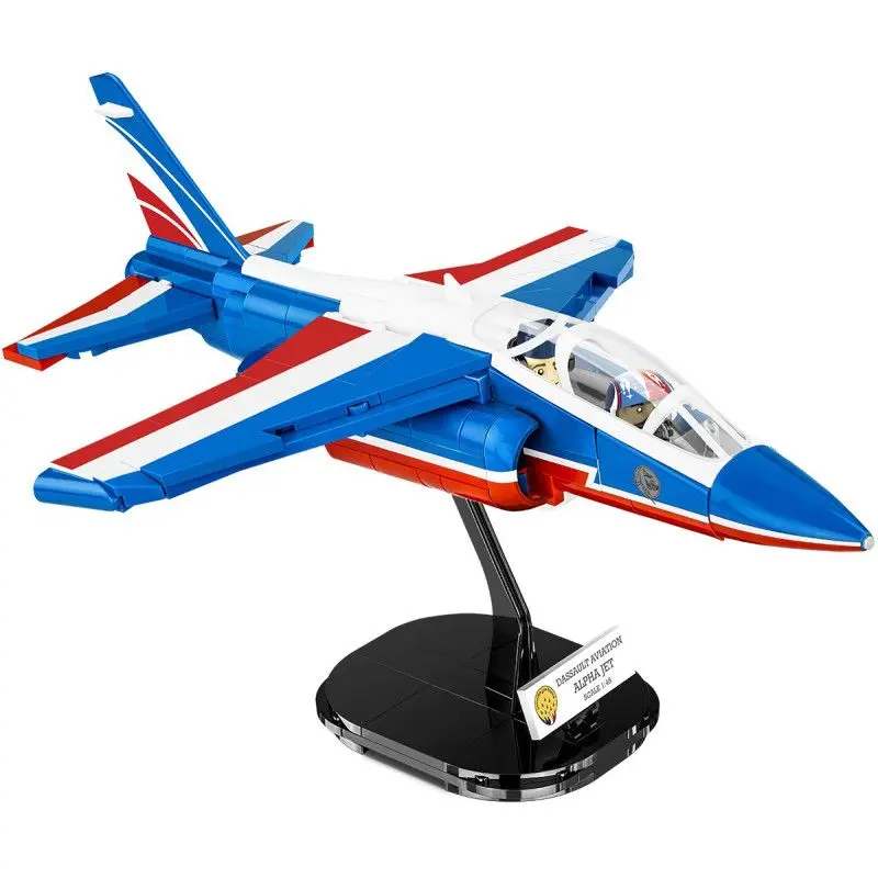 Cobi 5841 Francouzský akrobatický letoun Alpha Jet – PATROUILLE DE FRANCE