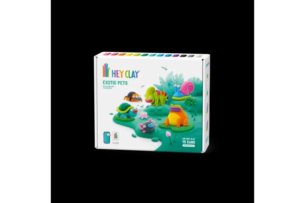 TM Toys TMT HeyClay exotická zvířata
