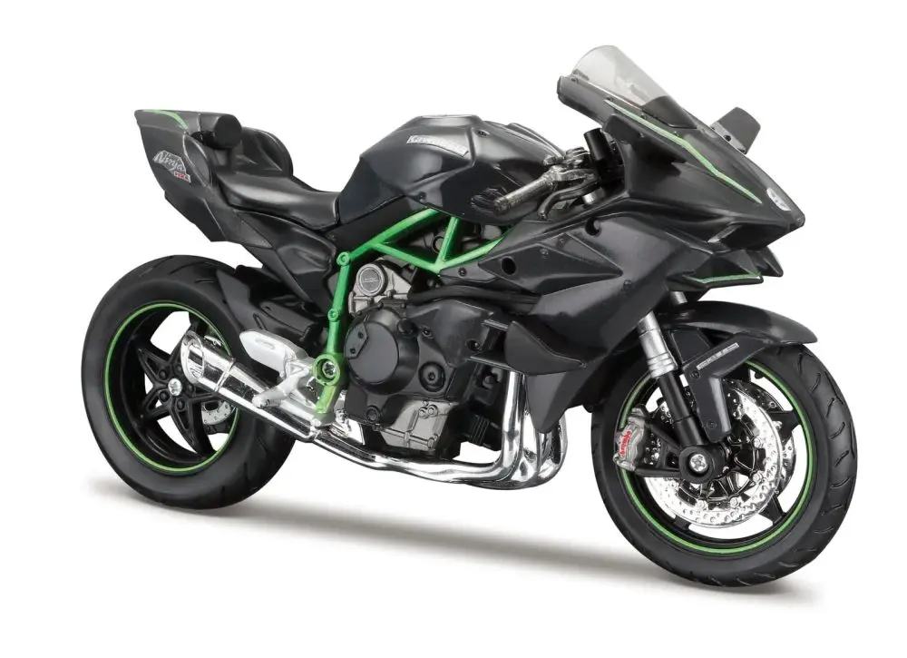 Maisto - Motocykl se stojanem, Kawasaki Ninja H2 R, 1:12