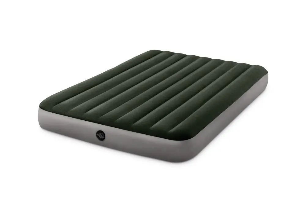 Intex 64779 Nafukovací postel Queen Dura-Beam Prestige 152x203cm s pumpou na baterie