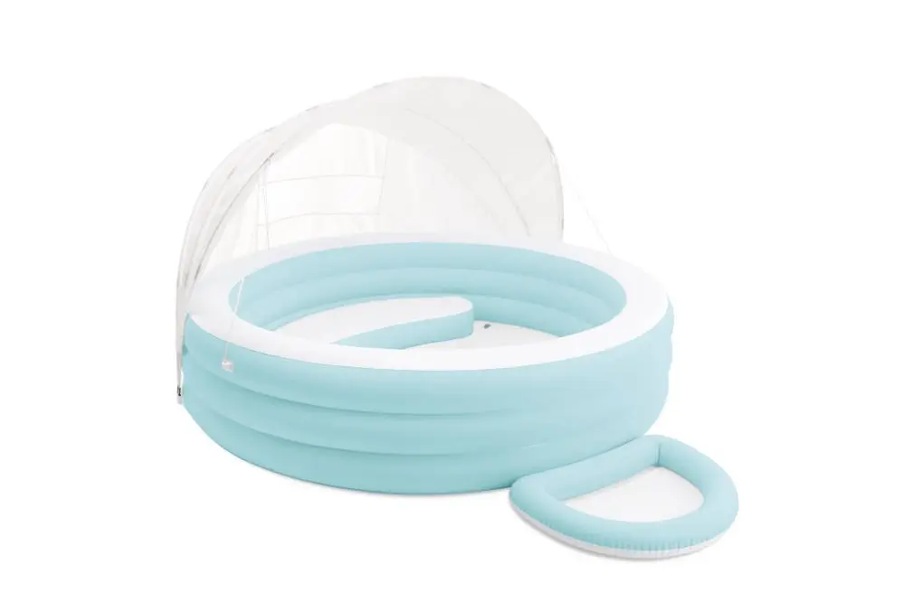 Intex 57195 Nafukovací bazén Swim Center™ Canopy Lounge se stříškou 277x221x137cm
