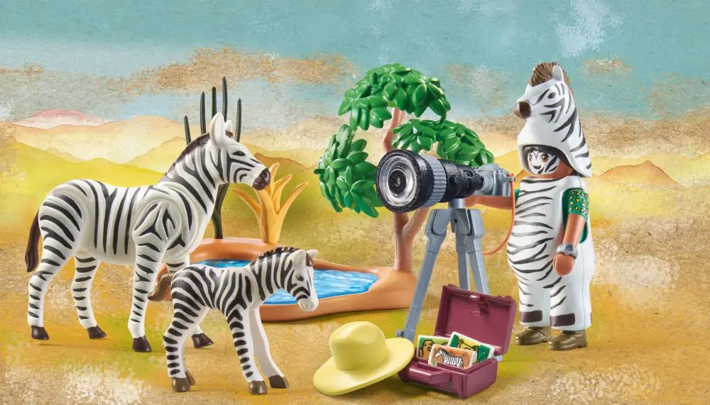 Playmobil® wiltopia 71295 na cestách s fotografem zvířat