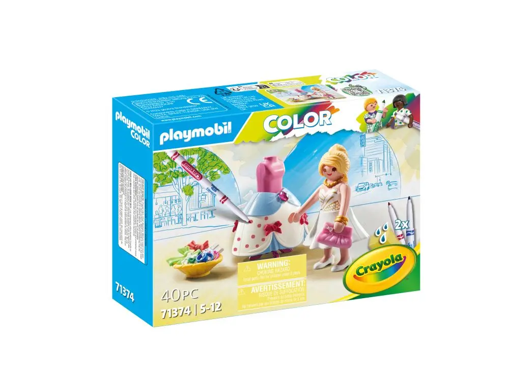 Playmobil 71374 color: módní šaty