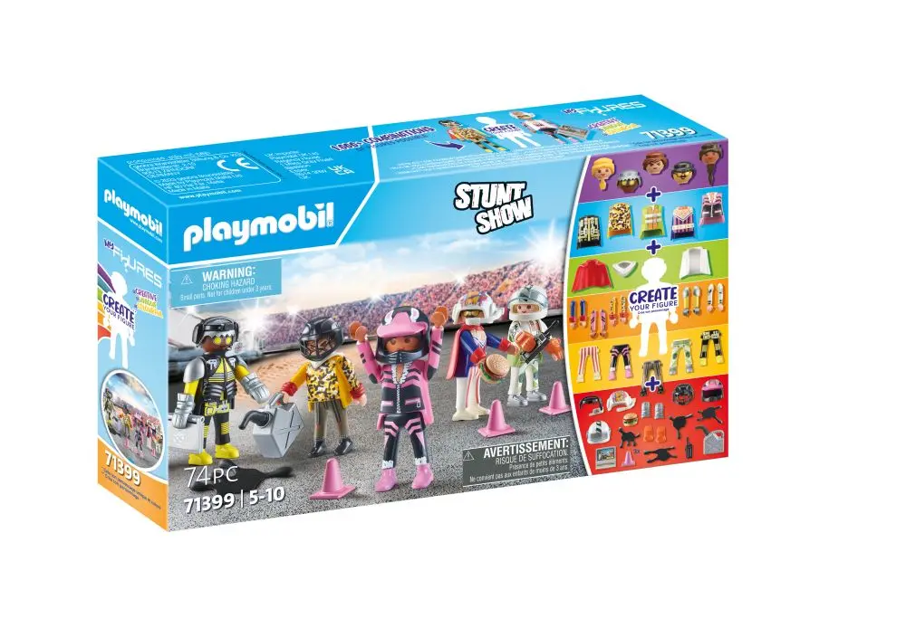 Playmobil 71399 my figures: kaskadérská show