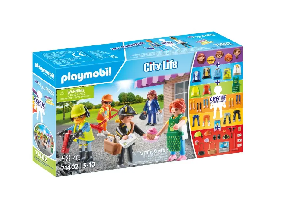 Playmobil 71402 My Figures: Život ve městě