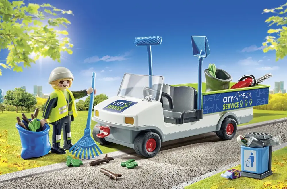 Playmobil 71433 Úklid města pomocí e-vozidla