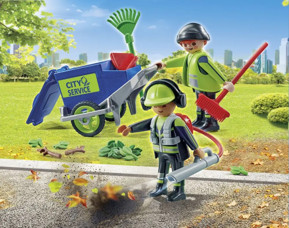 Playmobil 71434 úklidový tým města