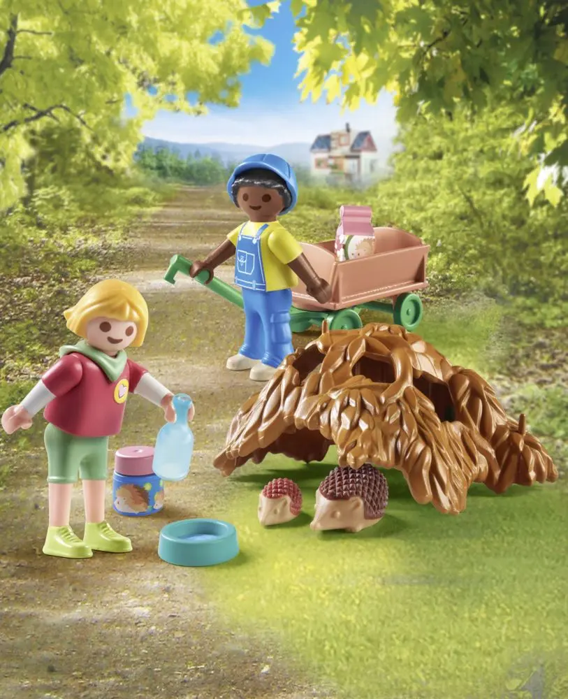 Playmobil 71512 péče o ježky