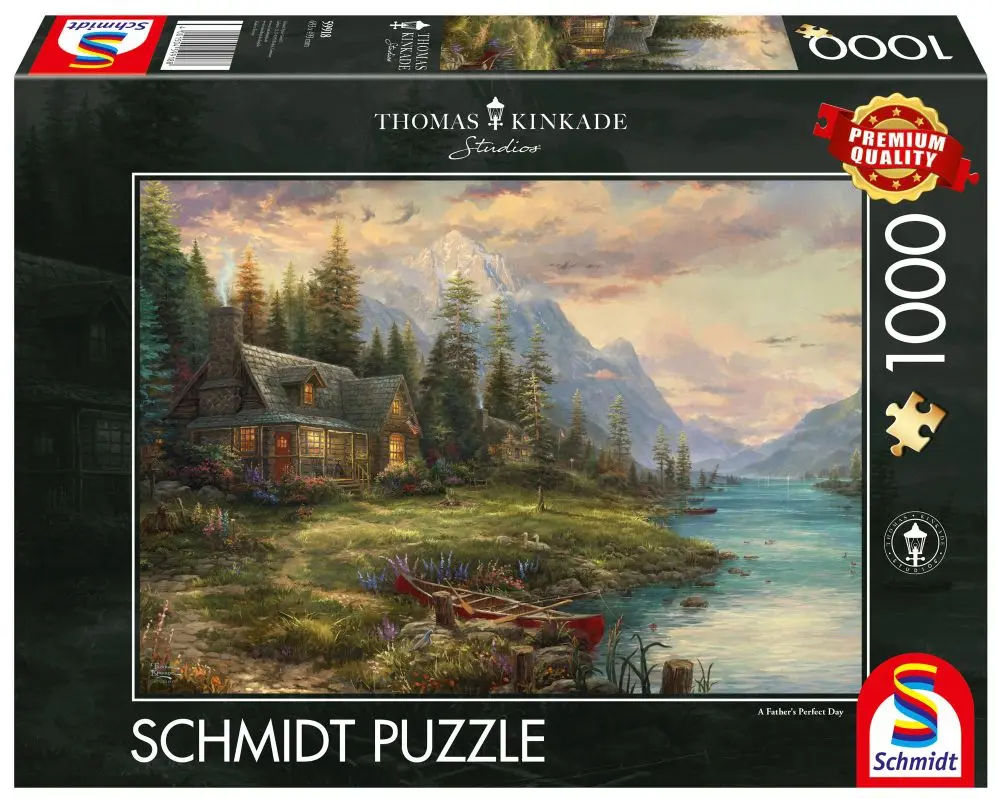 Schmidt puzzle THOMAS KINKADE Pánský výlet 1000 dílků