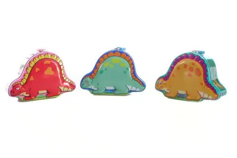 Lamps Pokladnička dinosaurus kovová