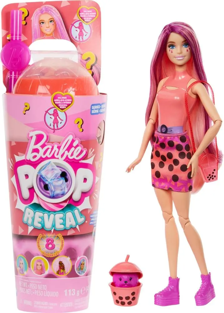 Mattel Barbie Pop reveal barbie bubble tea - mangové koláčky HTJ22
