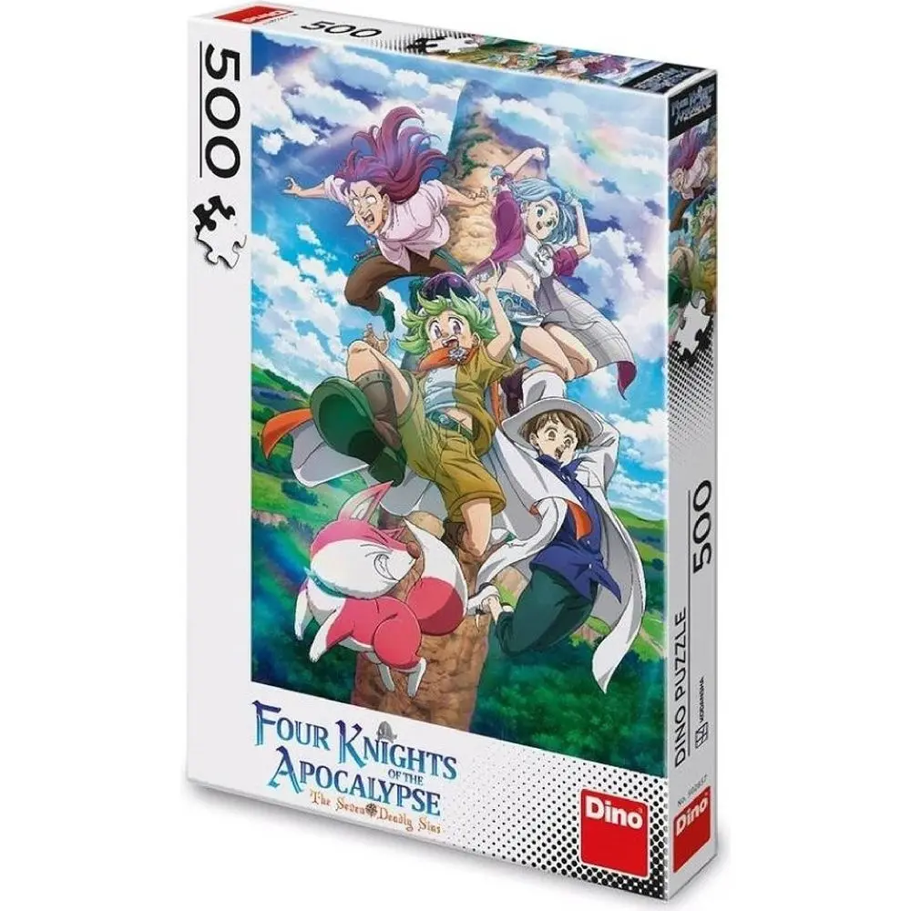 Dino Puzzle Anime: Seven deadly sins 500 dílků