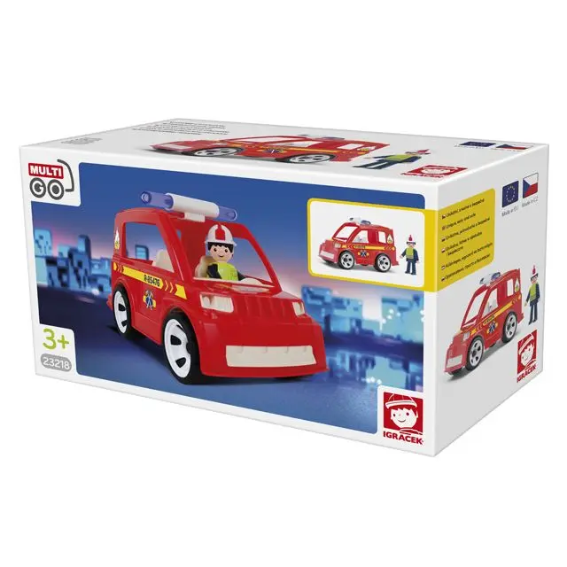 Efko IGRÁČEK - Hasičské auto s hasičem