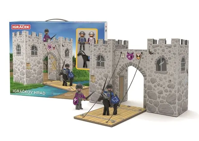 Igráčkův hrad + Igráček rytíř, koník