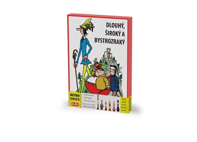 Efko Dlouhý, Široký a Bystrozraký - dětská společenská hra