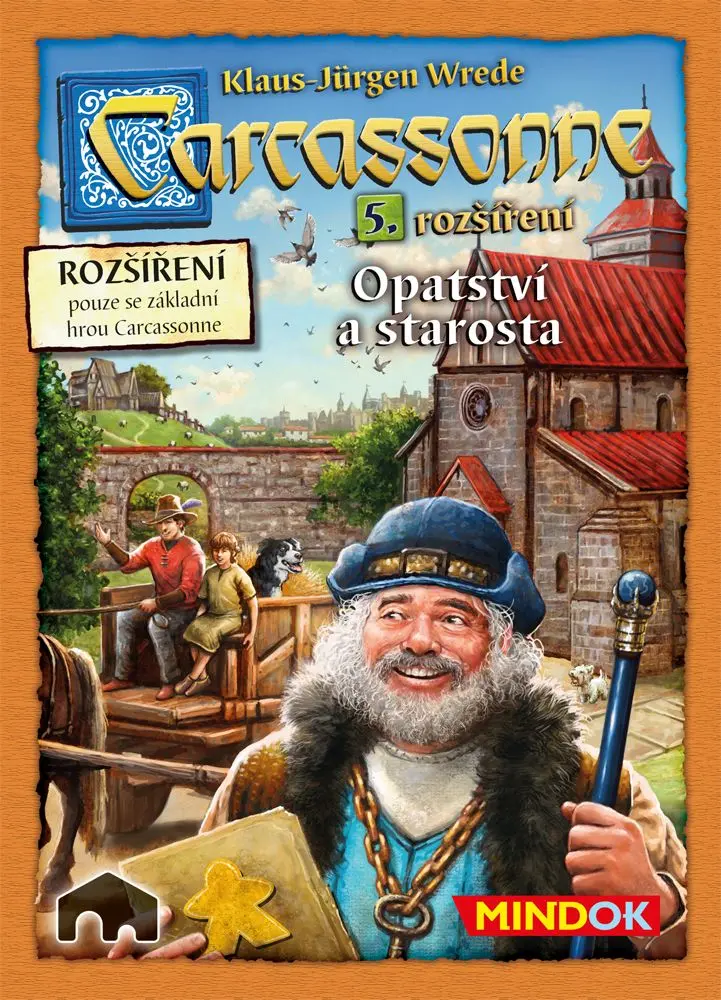 Carcassonne: Opatství a starosta - hra z kategorie Carcassonne