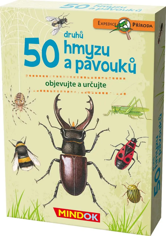 50 druhů hmyzu a pavouků - Expedice příroda