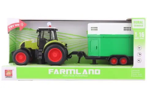 Lamps Tarktor s přívěsem na koně baterie