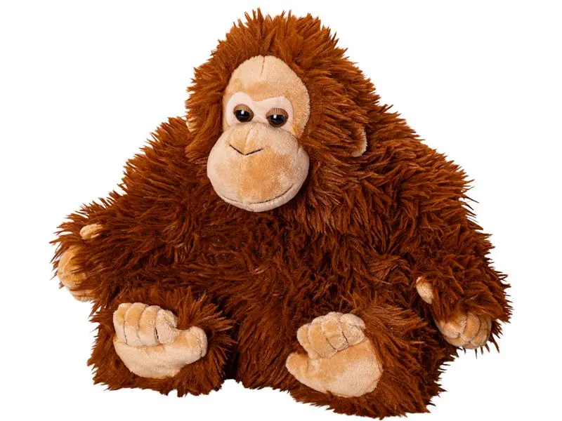 Mikro Orangutan plyšový 30cm sedící