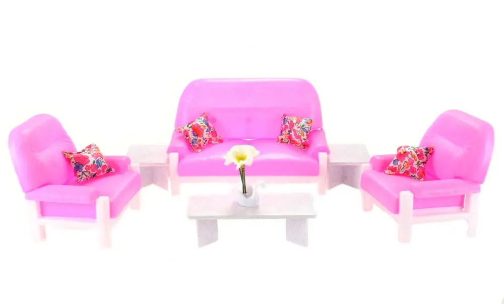 Barbie Glorie obývací sada pro panenky typu