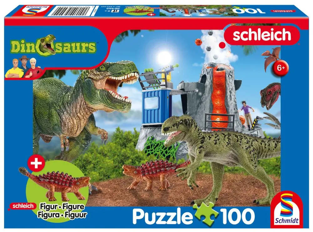 Schmidt Puzzle SCHLEICH Dinosauři 100dílné