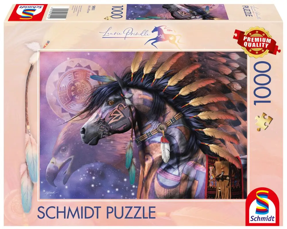 Schmidt puzzle LAURIE PRINDLE Šamanka  1000 dílků