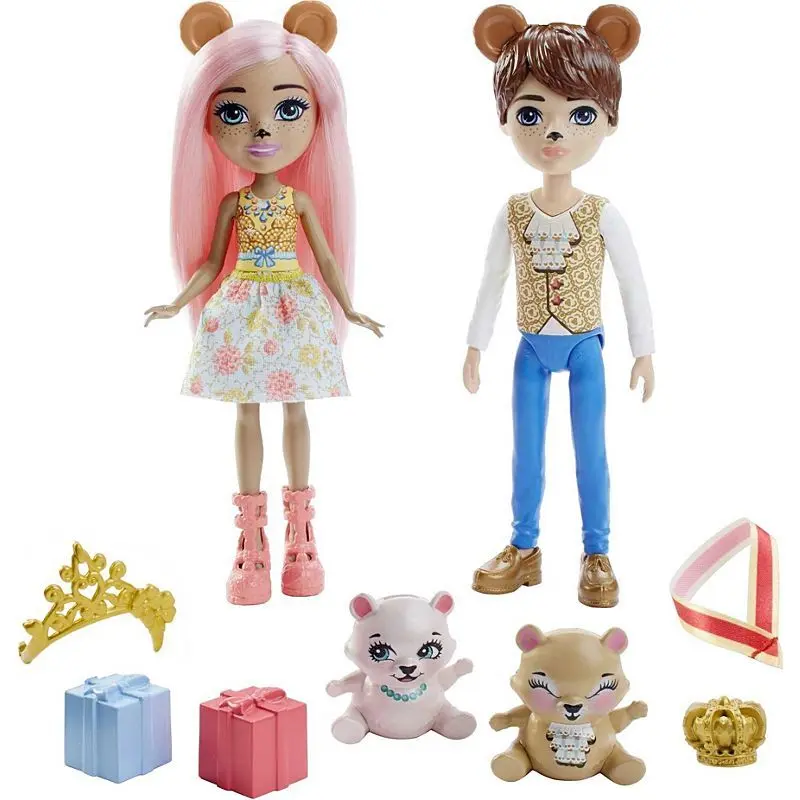 Mattel Enchantimals Kouzelné příběhy Medvídek