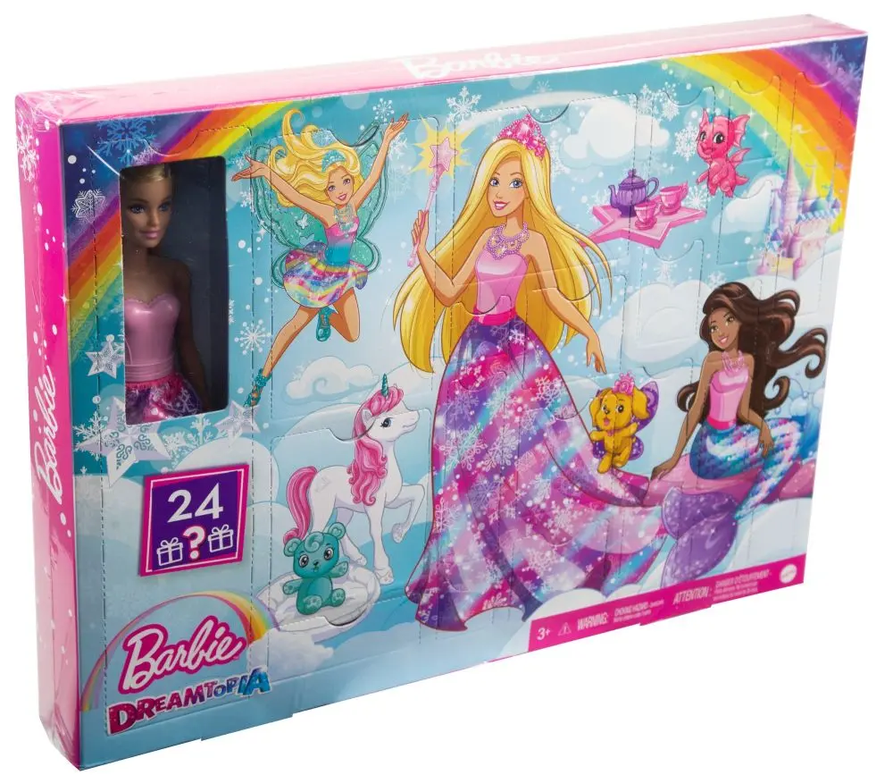 Mattel Barbie Pohádkový adventní kalendář