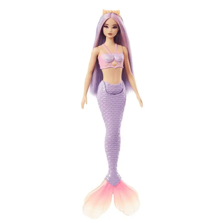 Mattel Barbie Pohádková mořská víla - fialová HRR06