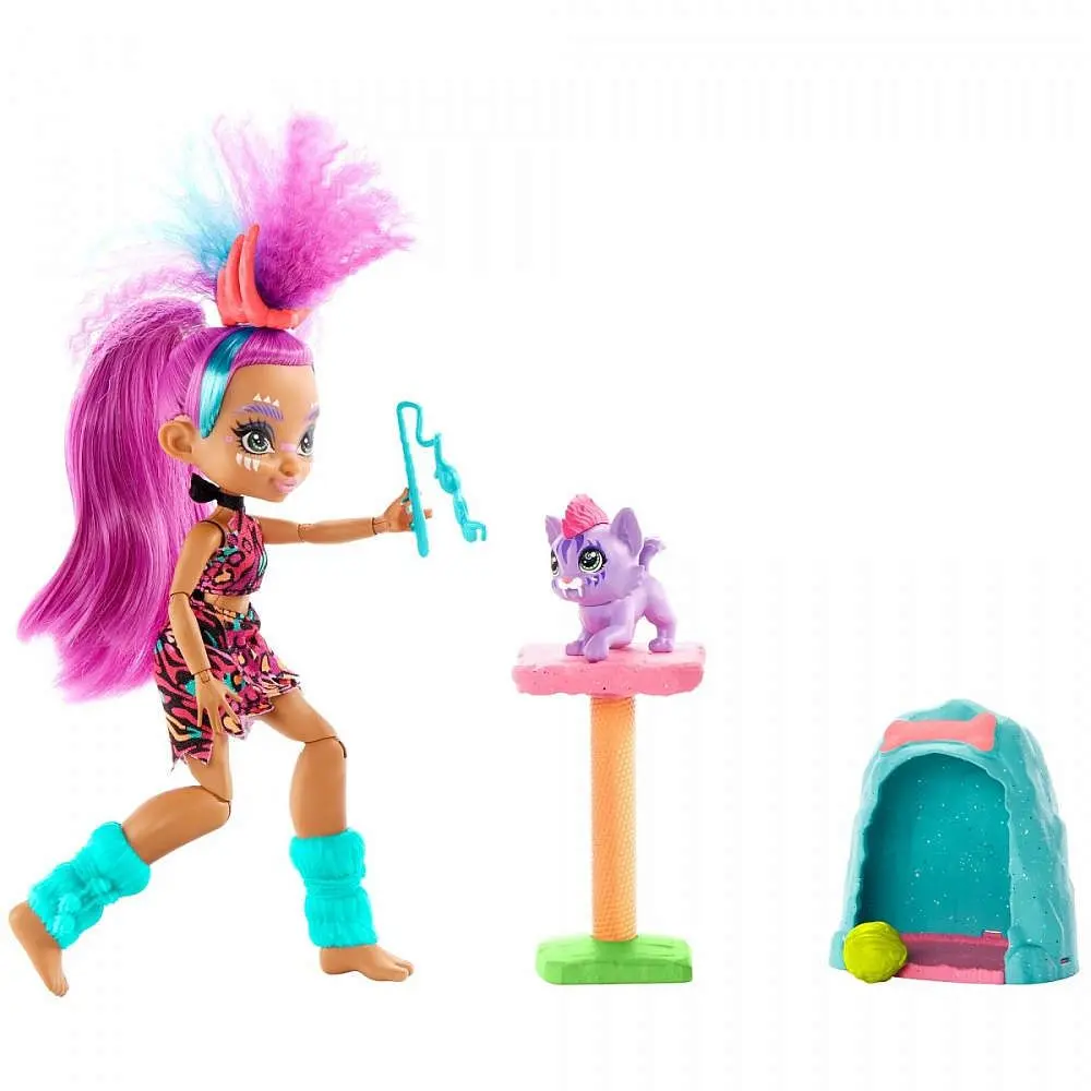 Mattel Cave club přespání u přátel Roaralai