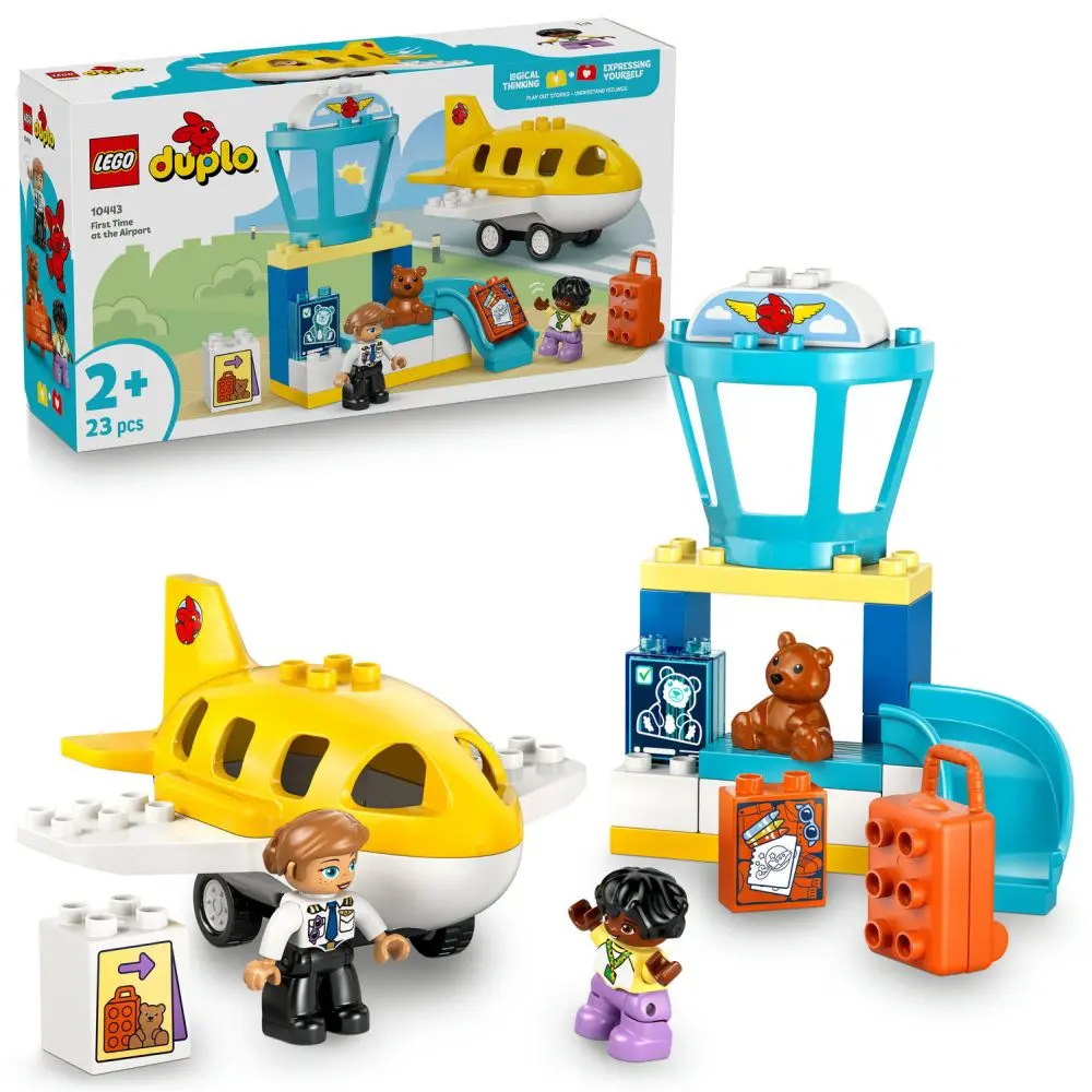 LEGO® DUPLO® 10443 Prvýkrát na letisku - hra z kategorie Duplo