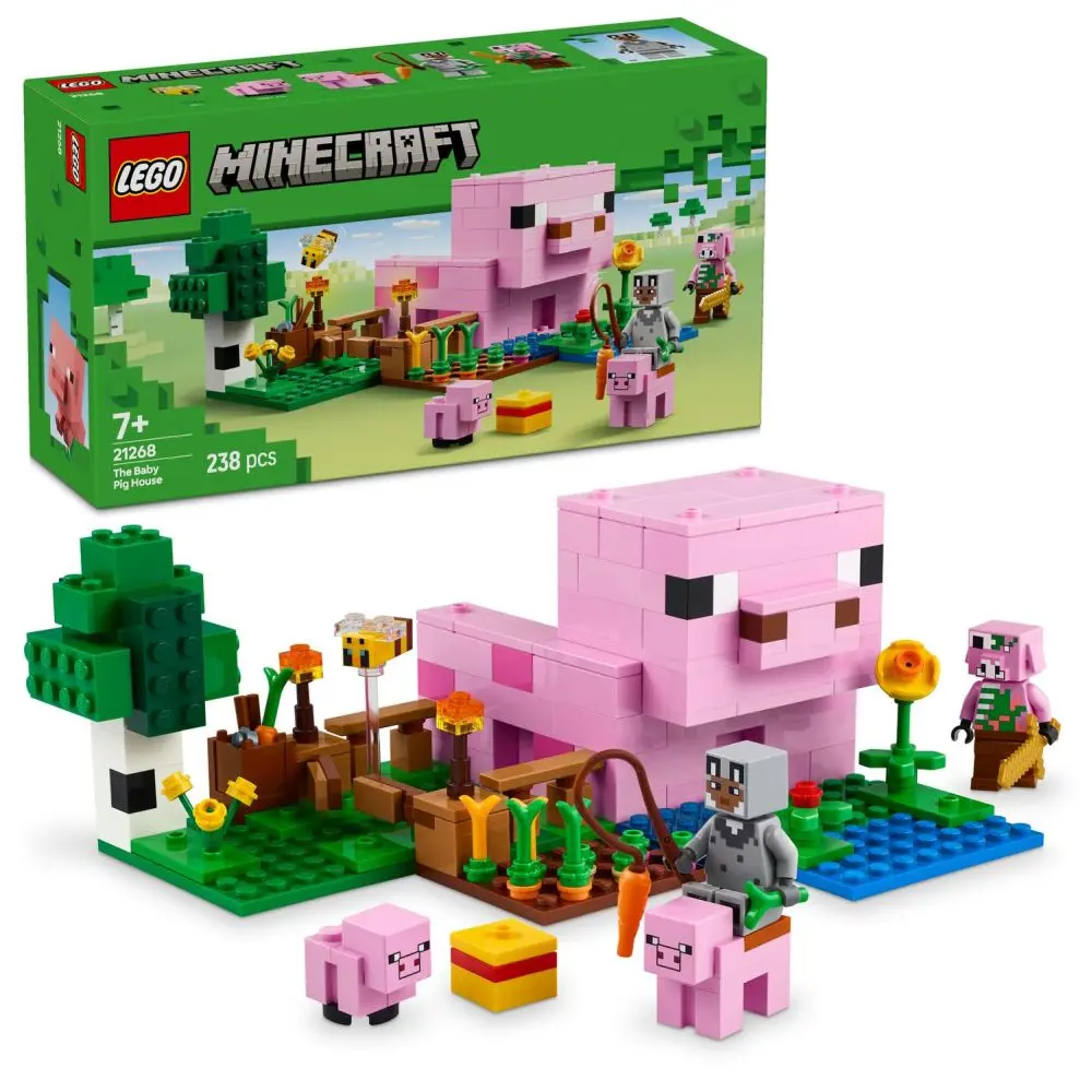 LEGO® Minecraft®  21268 Domček Prasiatka,LEGO® Minecraft®  21268 Domček Prasiatka - hra z kategorie Ostatné