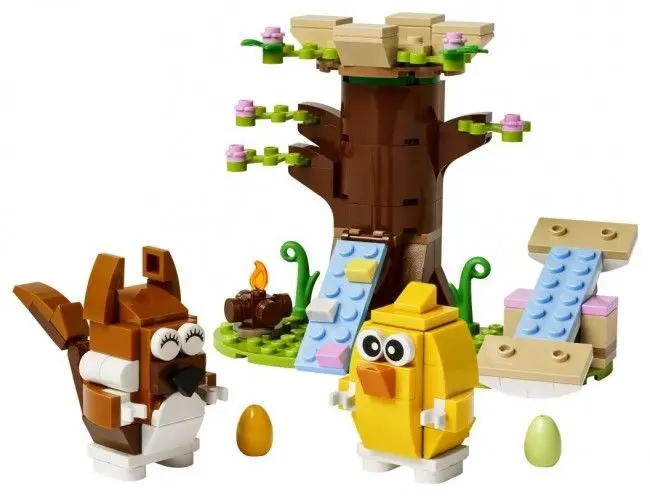 LEGO® Iconic 40709 Jarní hřiště pro zvířátka