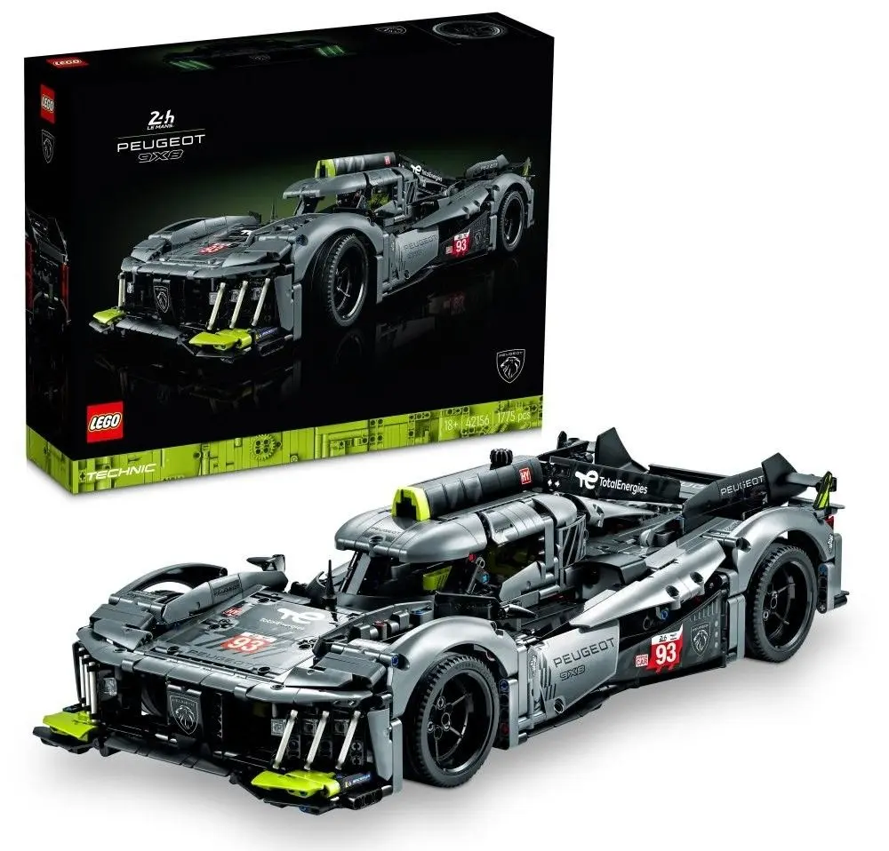 LEGO® Technic 42156 PEUGEOT 9X8 24H Le Mans Hybrid Hypercar
